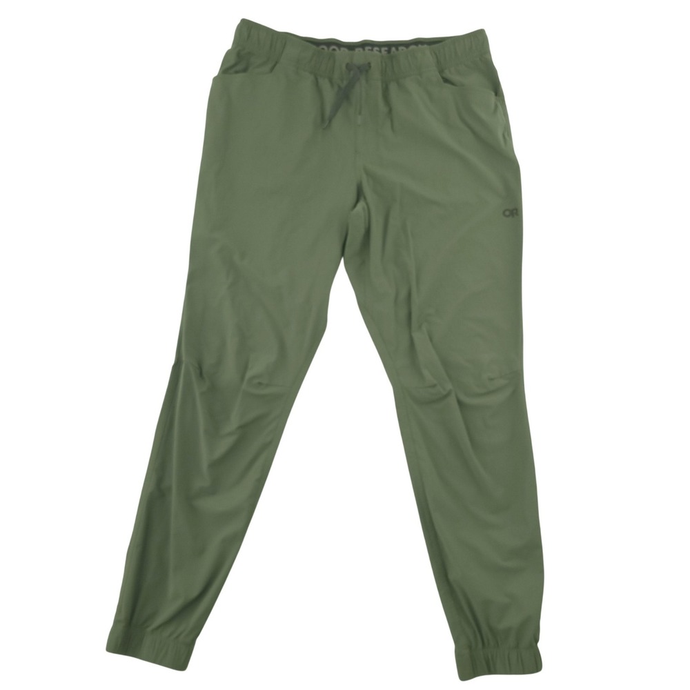 Outdoor Research Ferrosi Jogger Pants Mens XL 38x30 Green Hiking Zip Pocket